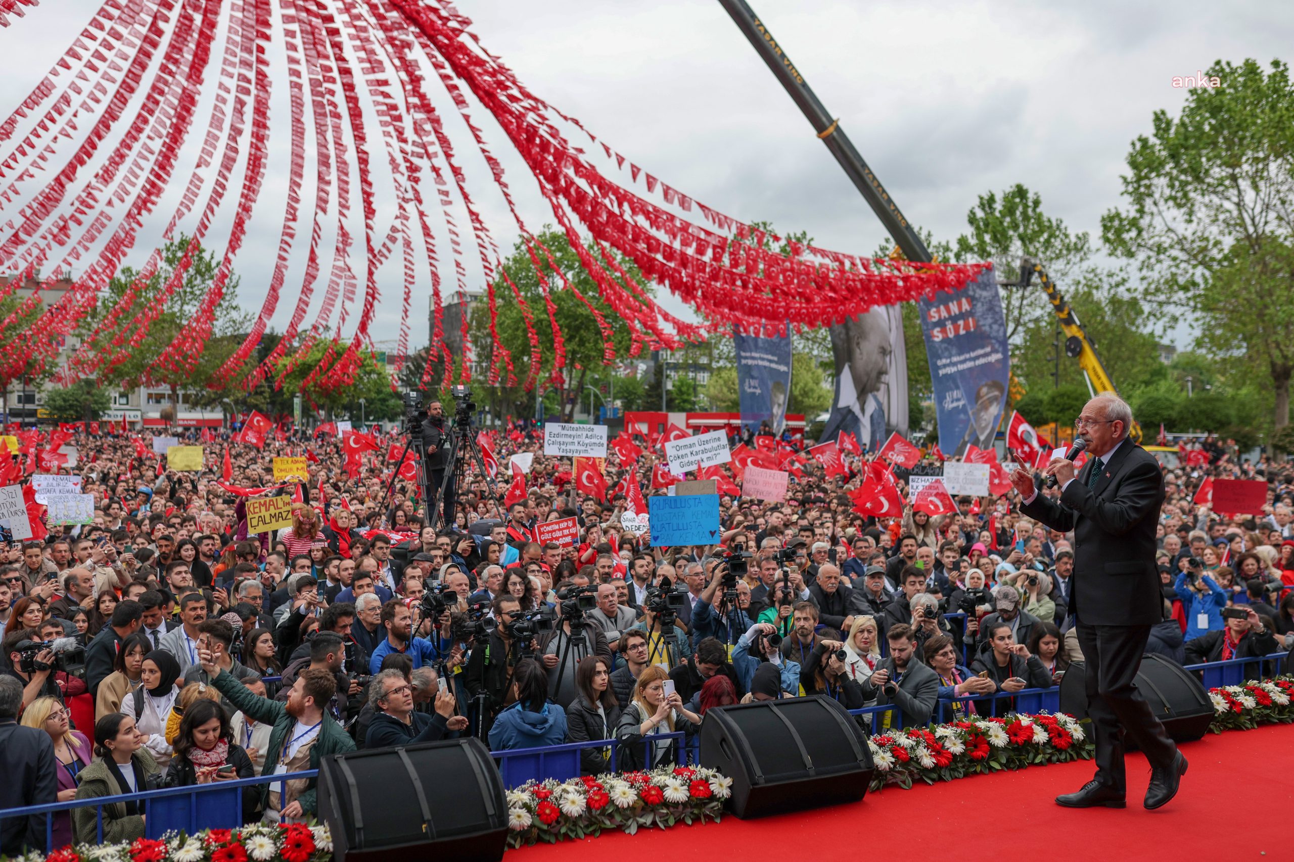 Millet İttifakı Cumhurbaşkanı Adayı ve CHP Genel Başkanı Kemal Kılıçdaroğlu,