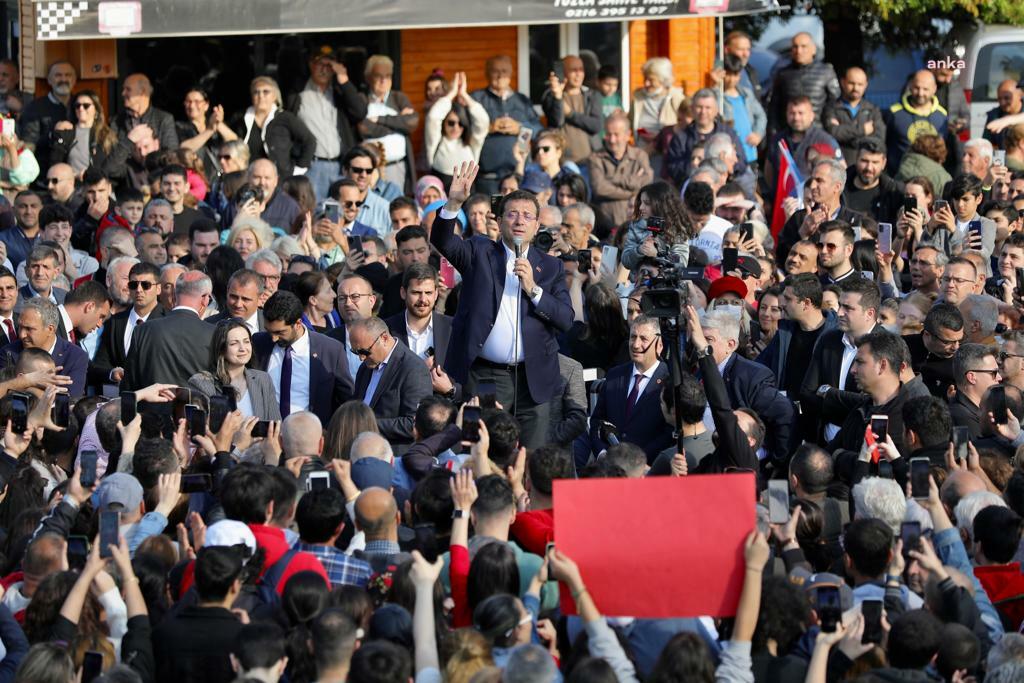 İstanbul Büyükşehir Belediye (İBB) Başkanı Ekrem İmamoğlu’nun Tuzla Şehit Ömer