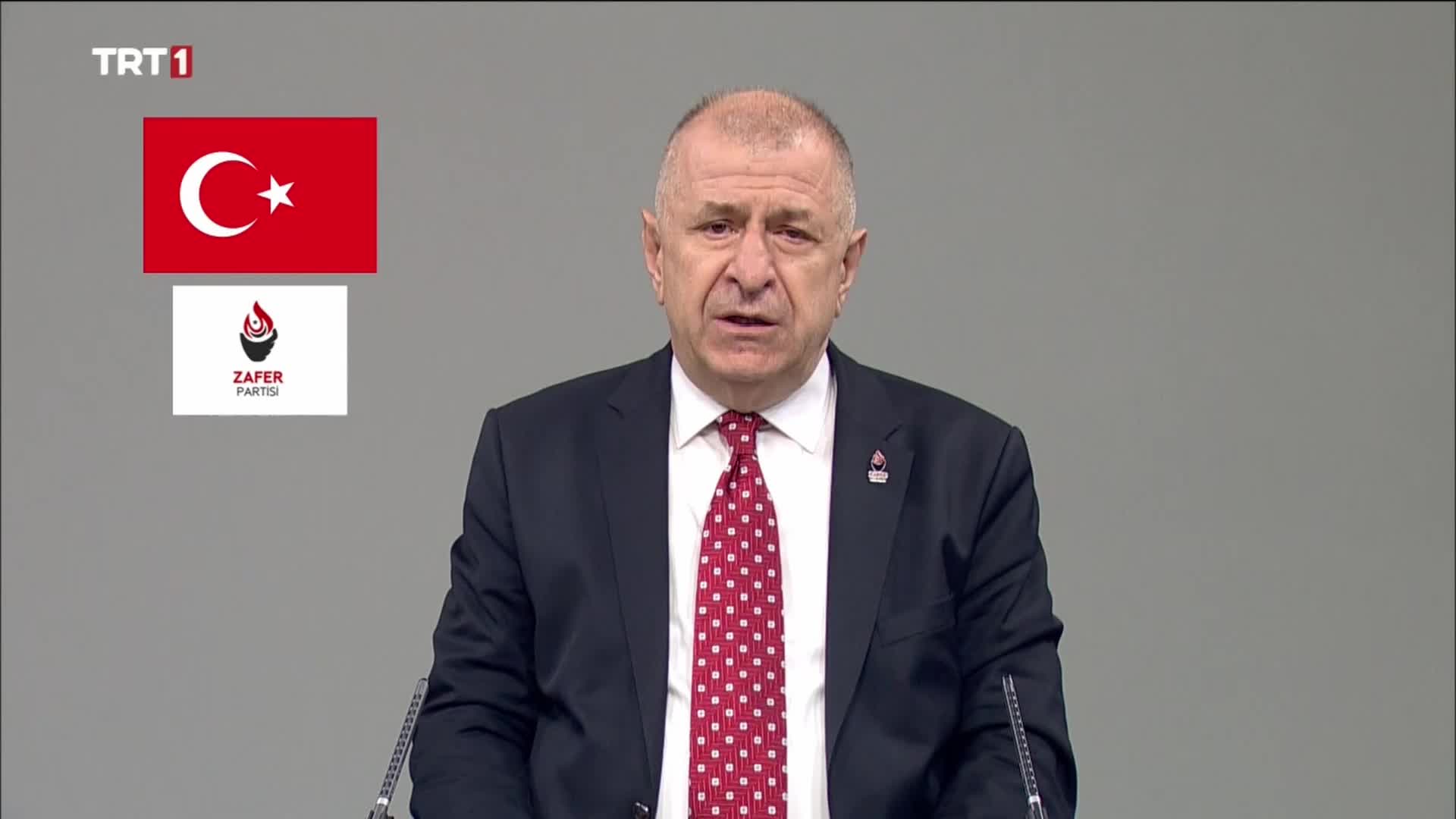 Zafer Partisi Genel Başkanı Ümit Özdağ, TRT’de yaptığı propaganda konuşmasında;