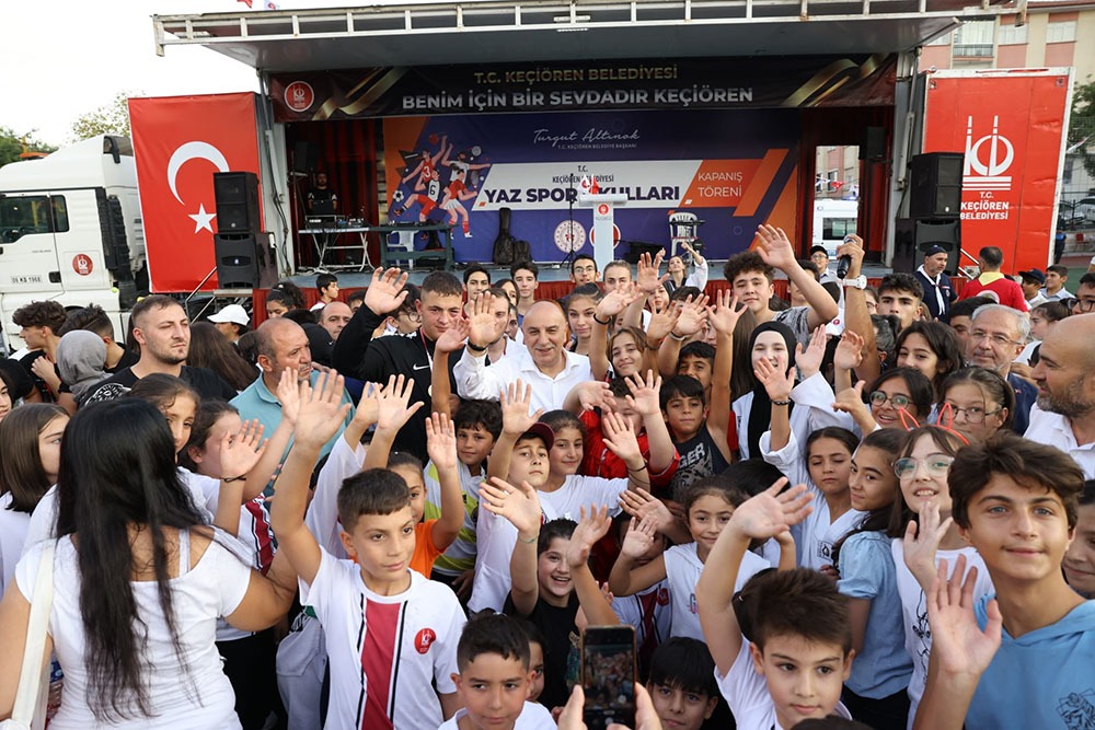 Keçiören Belediyesi tarafından düzenlenen ücretsiz 2023 Yaz Spor Okulları için