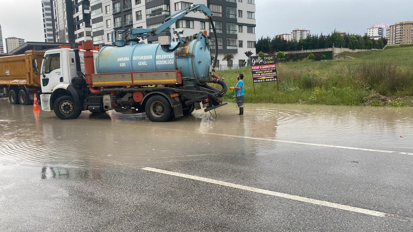 Ankara Büyükşehir, Yağışın Olumsuzluklarına Karşı Teyakkuzda Ankara Büyükşehir Belediyesi, Başkentin aynı anda tüm bölgelerini etkileyen kuvvetli
