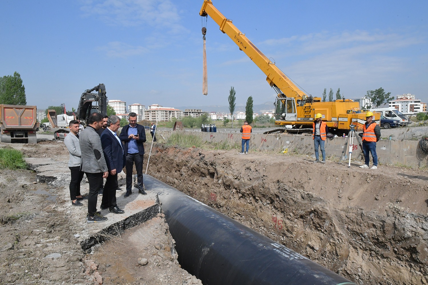 İvedik Arıtma Tesisi’nden Polatlı’ya içme suyu ileterek 1 buçuk milyon