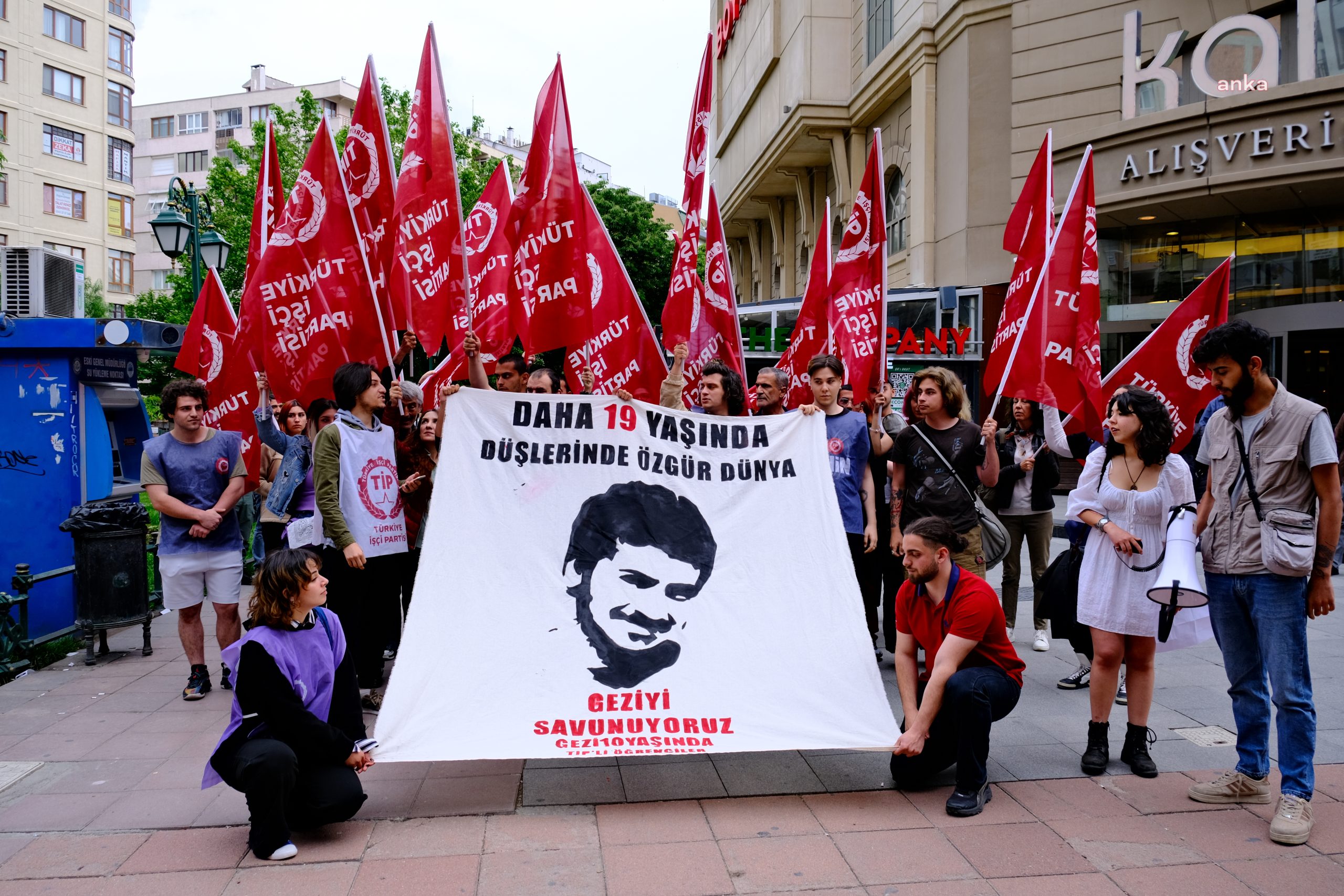 Türkiye İşçi Partisi (TİP) üyeleri, Gezi Parkı Protestolarının 10. yıl