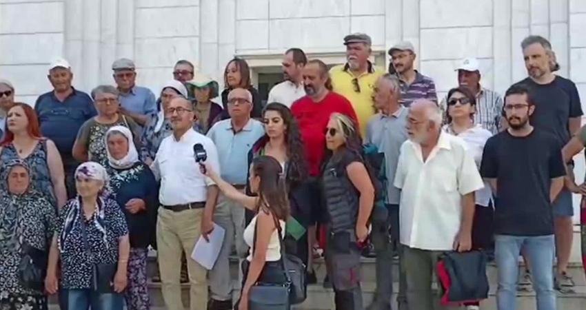 Muğla’nın Milas ilçesindeki Akbelen Ormanı’nda açılması planlanan kömür ocağına karşı