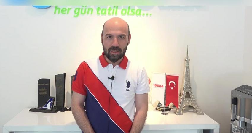Aksaray'da seyahat acenteliği yapan Serhat Gündoğdu, pandemi öncesine kıyasla otel