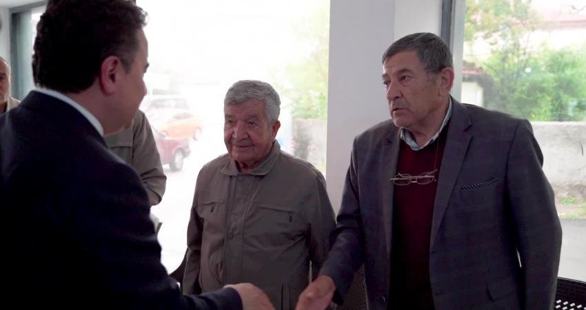 Demokrasi ve Atılım (DEVA) Partisi Genel Başkanı Ali Babacan; Ankara