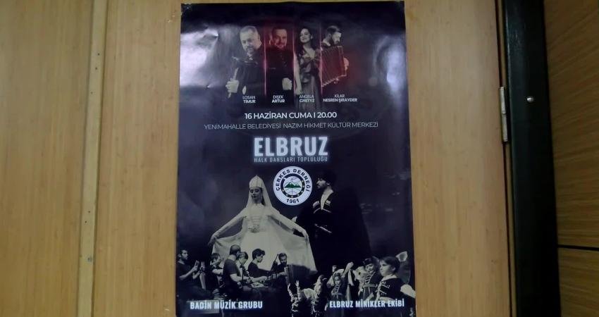 Ankara Çerkes Derneği; Elbruz Halk Dansları Topluluğu, Badin Müzik Grubu,