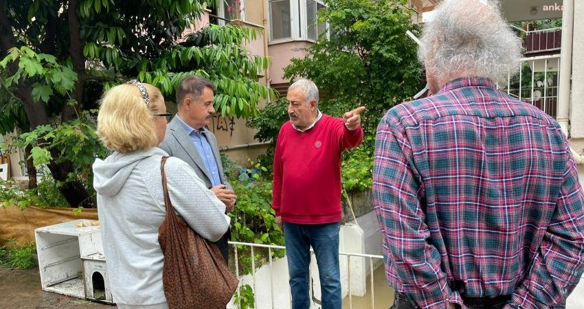 Atakum Belediyesi ekipleri, yoğun ve şiddetli yağışın etkili olduğu ilçenin