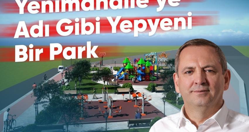 Ayvalık Belediyesi, Yenimahalle Mahallesi’nde yeni bir park için çalışmalara başladı.