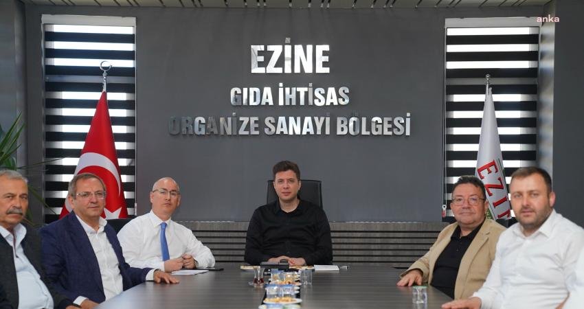 Ayvalık ve Ezine Gıda Osb’leri Arasında Bilgi Alışverişi Ayvalık Gıda ve Gıda İşlemeleri İhtisas Organize Sanayi Bölgesi’nin Yönetim