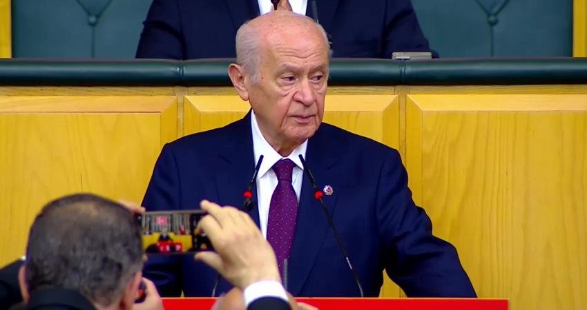 MHP Genel Başkanı Devlet Bahçeli, “Bizim Anayasa hazırlığı ekseninde aradığımız