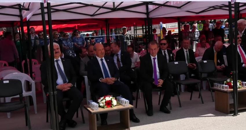 Bolu’da Yaptırılan Rauf Denktaş Heykeli KKTC Cumhurbaşkanı Ersin Tatar’ın da Katıldığı Törenle Açıldı Bolu’da Türkiye Emekli Subaylar Derneği Bolu Şubesi tarafından yaptırılan Kuzey