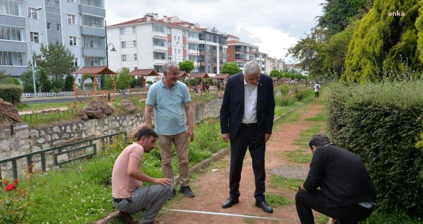 Bozüyük Belediye Başkanı Mehmet Talat Bakkalcıoğlu, Kasımpaşa Mahallesi’nde devam eden