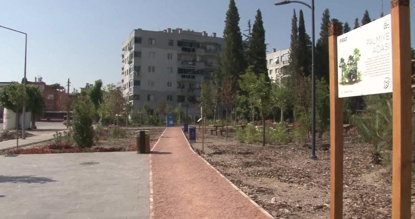 İzmir Büyükşehir Belediyesi tarafından kentlilerin doğayla bütünleşmesi için Buca’da kurulan