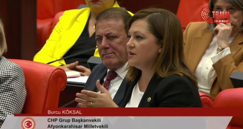 CHP Grup Başkanvekili Burcu Köksal, yeni asgari ücretle ilgili, “Tüm