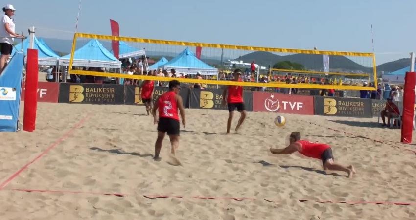 Balıkesir’in Burhaniye ilçesi, Türkiye Voleybol Federasyonu ve Balıkesir Büyükşehir Belediyesi’nin