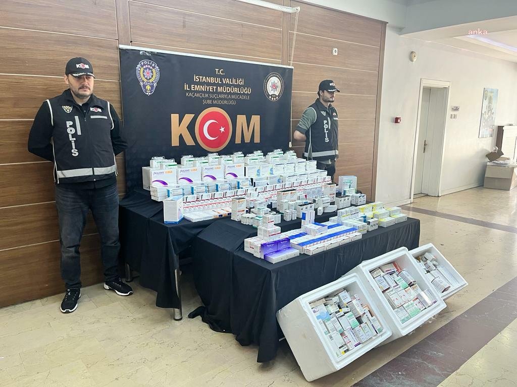 İstanbul'da özellikle kanser ve genetik hastalıkların tedavisinde kullanılan ilaçları kaçakçılık