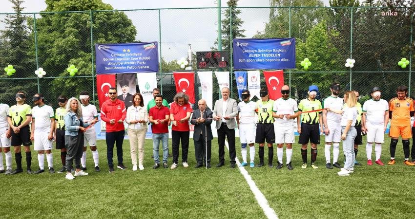 Çankaya Belediyesi Görme Engelliler Spor Kulübü Futbol Takımı, Sezona Galibiyetle Başladı Çankaya Belediyesi Görme Engelliler Spor Kulübü futbol takımı, sezonun ilk