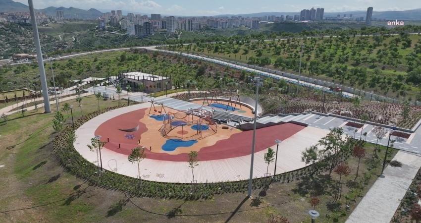 Çankaya Belediyesi’nin Bademlidere Cumhuriyet Parkı’nın ilk etabı, 12 Temmuz’da vatandaşların