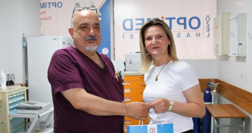 Çerkezköy Belediyesi görevlileri, Kurban Bayramı öncesi kent genelindeki hastane ve