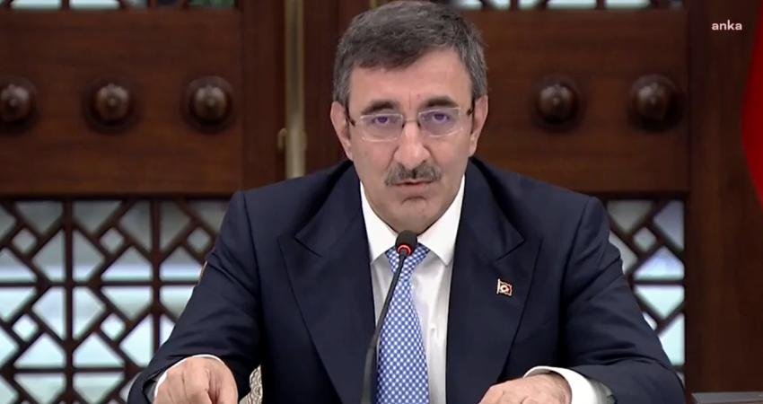 Cumhurbaşkanı Yardımcısı Cevdet Yılmaz, Ekonomi Koordinasyon Kurulu toplantısının ardından yaptığı