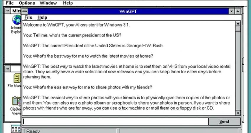 Muhtemelen kimsenin işine yaramayacak olsa da bir geliştirici, ChatGPT'yi Windows