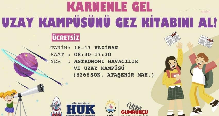 Çiğli Belediyesi’nden Öğrencilere Karne Hediyesi Çiğli Belediyesi, 2022-2023 eğitim öğretim yılını tamamlayan Çiğlili öğrencilere, Astronomi,