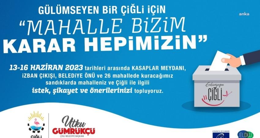 Çiğlililer, Sandık Başına Gidiyor Çiğli Belediyesi, geçmiş yıllarda olduğu gibi bu yılda vatandaşların talep,