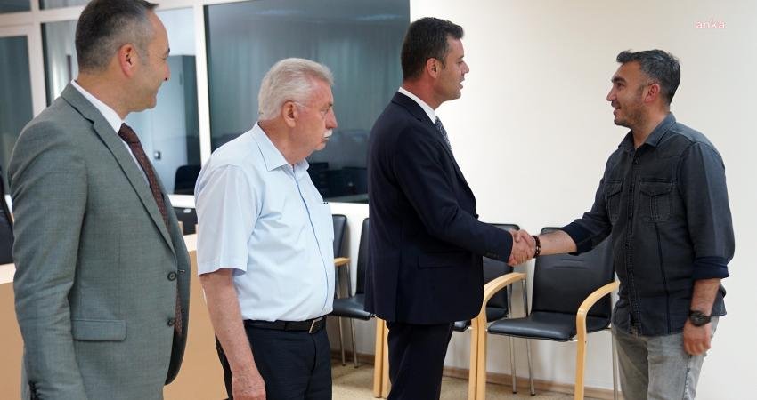 Çorlu Belediye Başkanı Ahmet Sarıkurt, Kurban Bayramı öncesinde Meclis Salonu’nda