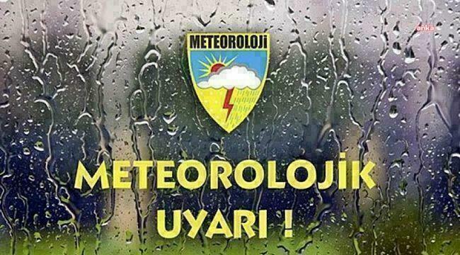 Meteoroloji Genel Müdürlüğü; yarın (5 Haziran Pazartesi) İç Anadolu’nun güney