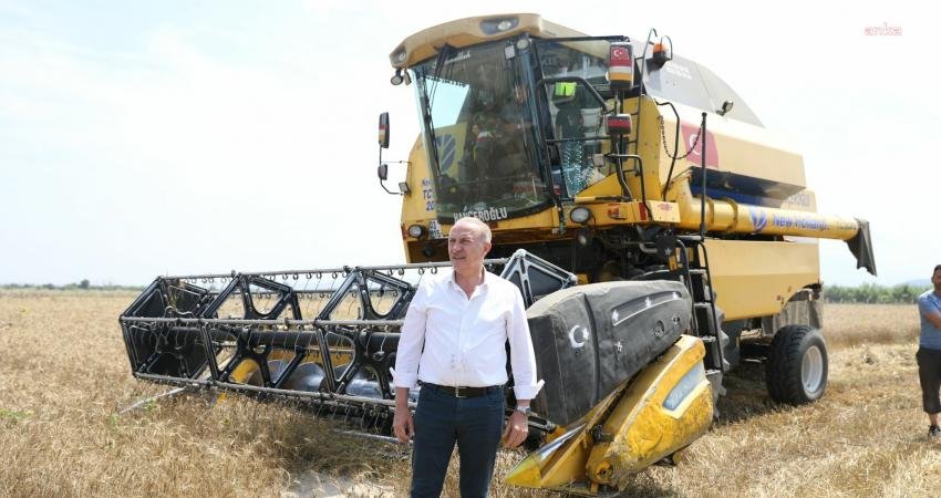 Didim Belediyesi’nde İkinci Kez Buğday Hasadı Sevinci Didim Belediyesi tarafından Balat Mahallesi’nde bulunan 74 dönümlük araziye geçen