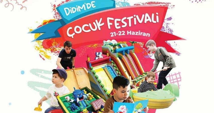 Didim Belediyesi, ilçede yaşayan çocukları 21-22 Haziran günlerinde düzenleyeceği Çocuk