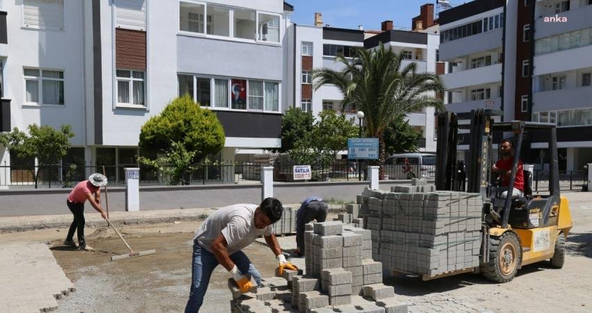 Edremit Belediyesi tarafından yaz sezonu öncesi Altınkum ve İkizçay Mahallesi’nde