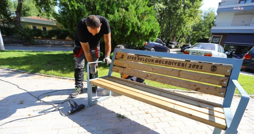 Efes Selçuk Belediyesi, vatandaşlardan gelen 27 bank talebinin 20’sini karşıladı.