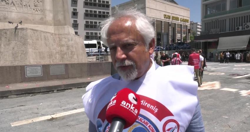 Birleşik Kamu İş Konfederasyonu Genel Başkanı Mehmet Yeşildağ, asgari ücrete