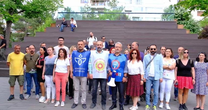 Eğitim Sen, Eğitim- İş ve Hürriyetçi Eğitim Sen üyeleri, Eskişehir’de