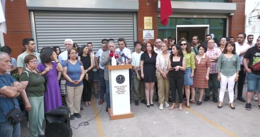 Emek ve Demokrasi Güçlerinden İzmir Barosu’na Destek İzmir Emek ve Demokrasi Güçleri, Onur Haftası nedeniyle etkinlik düzenleyen