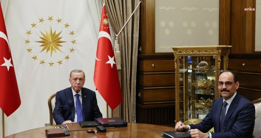 Cumhurbaşkanı Recep Tayyip Erdoğan, Milli İstihbarat Teşkilatı (MİT) Başkanı İbrahim