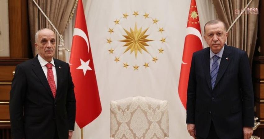 TÜRK-İŞ Genel Başkanı Ergün Atalay, bugün akşam saatlerinde Cumhurbaşkanı Recep