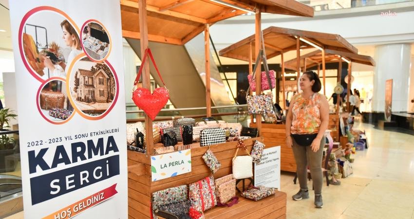 Esenyurt Belediyesi’nin Kadın Kursiyeleri El Emeği Ürünlerini Sergiliyor Esenyurt Belediyesi, kadınların üretmesi ve ürettikleriyle ekonomik özgürlüklerini sağlaması amacıyla