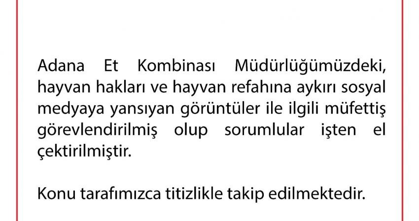 Et ve Süt Kurumu (ESK), Adana Et ve Süt Kurumu'nda