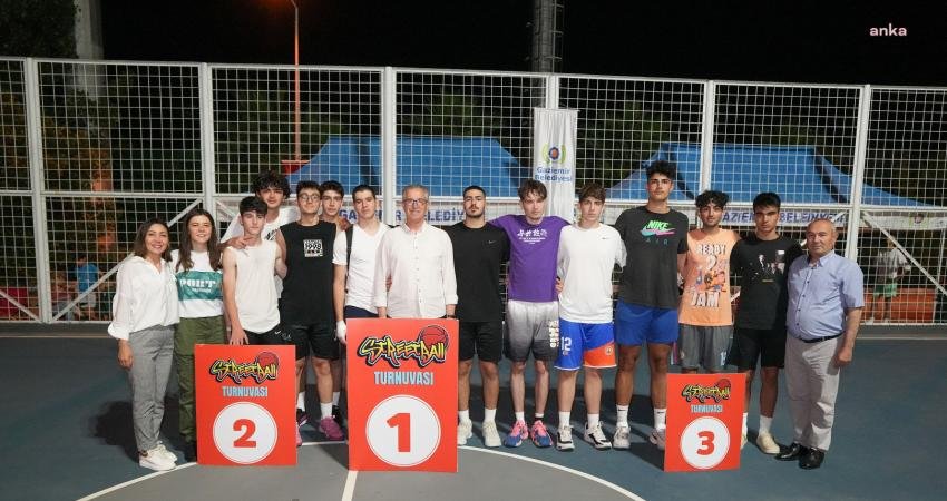 Gaziemir Belediyesi’nin düzenlediği Uluslararası Basketbol Federasyonu’na (FIBA) kayıtlı ‘3x3 Streetball