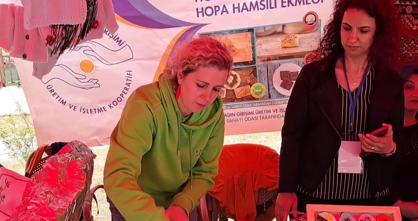 Hopa Ticaret ve Sanayi Odası’nın desteğiyle 2021 yılında 15 kadının