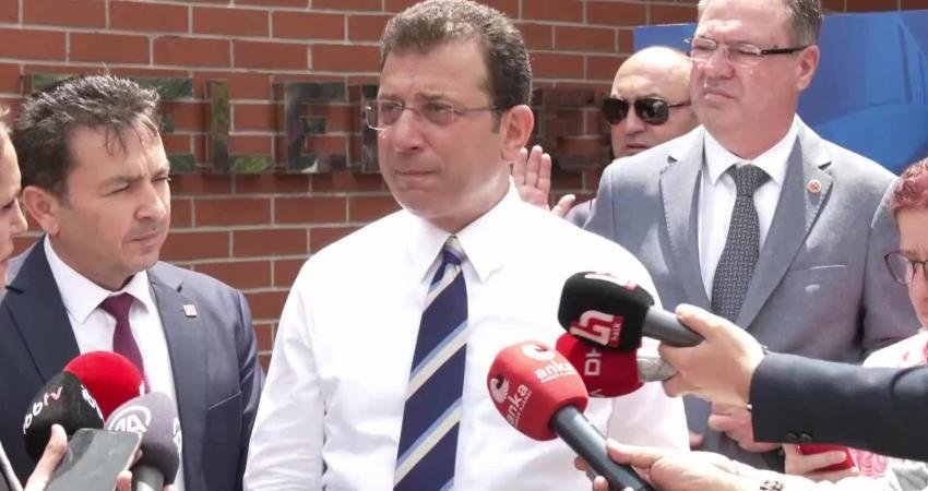 İstanbul Büyükşehir Belediye (İBB) Başkanı Ekrem İmamoğlu, bugün gazetecilerin sorularını