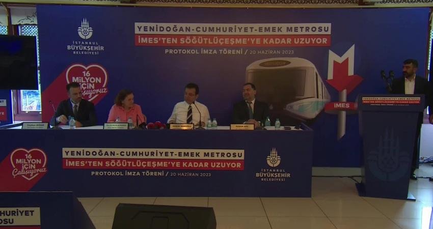 İstanbul Büyükşehir Belediyesi (İBB), önceki yönetim tarafından tasarlanan, ancak 2017