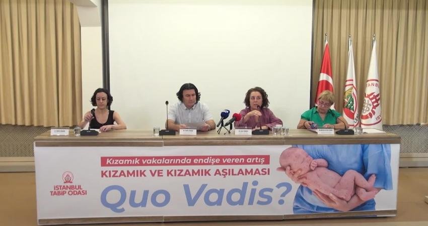 İTO Uyardı: “İstanbul’da Kızamık Nedeniyle Ölen Çocuklar Var, Bu Seyir En Kısa Zamanda Önlenmeli” İstanbul’da kızamık nedeniyle hastanelere yapılan başvurunun endişe verici boyuta ulaşması