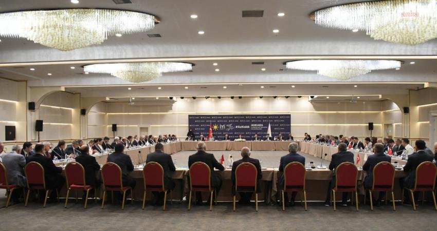 İYİ Parti’nin 81 il başkanı, 3. Olağan Kongre’den önce Genel