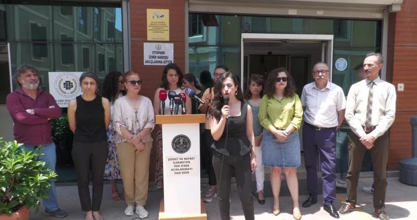 İzmir Barosu, 20 Haziran Dünya Mülteciler Günü nedeniyle basın açıklaması