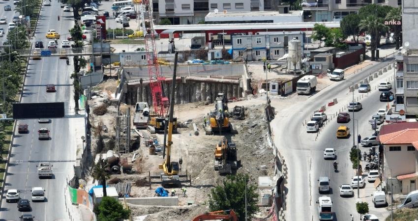 İzmir tarihinin en büyük raylı sistem yatırımı Üçyol–Buca Metro hattında