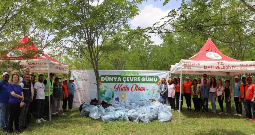 İzmit Belediyesi’nden Türkiye Çevre Haftası’nda Temizlik Etkinliği İzmit Belediyesi İklim Değişikliği ve Sıfır Atık Müdürlüğü, Türkiye Çevre